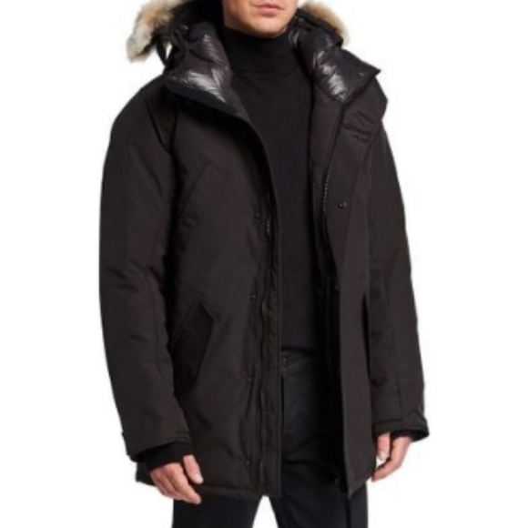 Canada Goose Men's Black Label Edgewood Parka - Picture 1 of 14